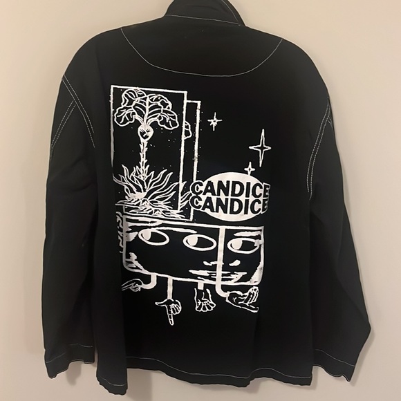 CANDICE FOR YOU LOOK OUT! CHORE JACKET (sold out very rare) size medium - Picture 6 of 6